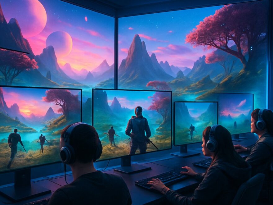 Ilustrasi Game Online Terbaru 2026: Visual Mengagumkan dan Modern